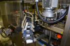 Used Bevco Model M150R Ionized Air Bottle Rinser. Machine can operate at speeds of up to 150 bottle per minute. Is a 2 speed function machine. Has vacuum manifold. Machine uses ionized air. 3/60/460V...