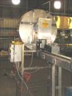 Used McBrady Orbital Bottle Air Cleaner / Rinser, mn 200, sn A48-21238 with control panel, capable of 200 bottles per minute max speed, 4 1/2
