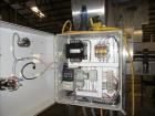 Used McBrady Orbital Bottle Air Cleaner / Rinser, mn 200, sn A48-21238 with control panel, capable of 200 bottles per minute max speed, 4 1/2