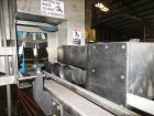 Used McBrady Orbital Bottle Air Cleaner / Rinser, mn 200, sn A48-21238 with control panel, capable of 200 bottles per minute max speed, 4 1/2