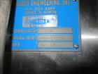 Used McBrady Orbital Bottle Air Cleaner / Rinser, mn 200, sn A48-21238 with control panel, capable of 200 bottles per minute max speed, 4 1/2