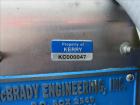 Used McBrady Engineering Orbital Air Bottle Rinser, Model 60.  Currently set up for 750 ml, change parts for 375 ml.  Stainless steel frame.  Includes speed control,  Missing power supply.  No motor ...
