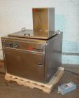 USED: Sonic Systems top load ultrasonic bottle cleaner, model 703R, stainless steel. Chamber 3' wide x 29