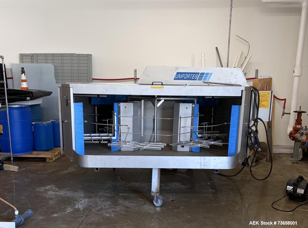 Used Unifortes UNI-BTC400.300 Carousel Tunnel Washer | Industrial Container Washing System