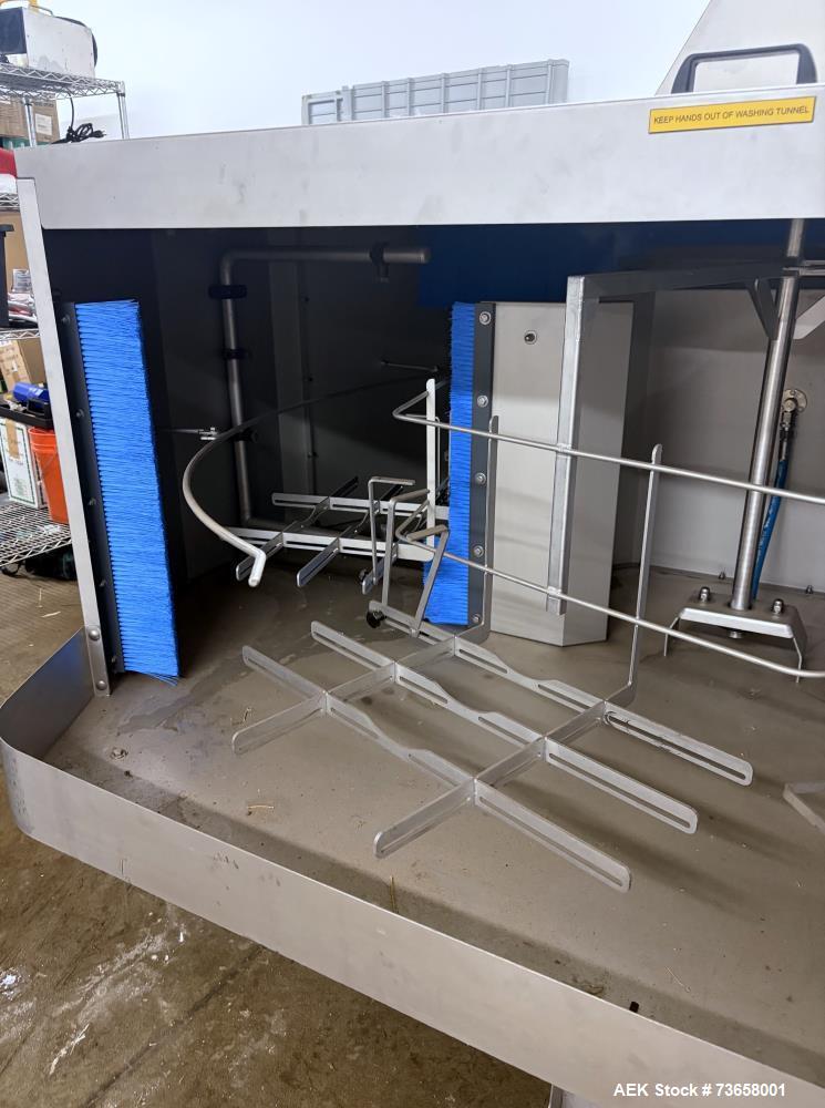 Used Unifortes UNI-BTC400.300 Carousel Tunnel Washer | Industrial Container Washing System