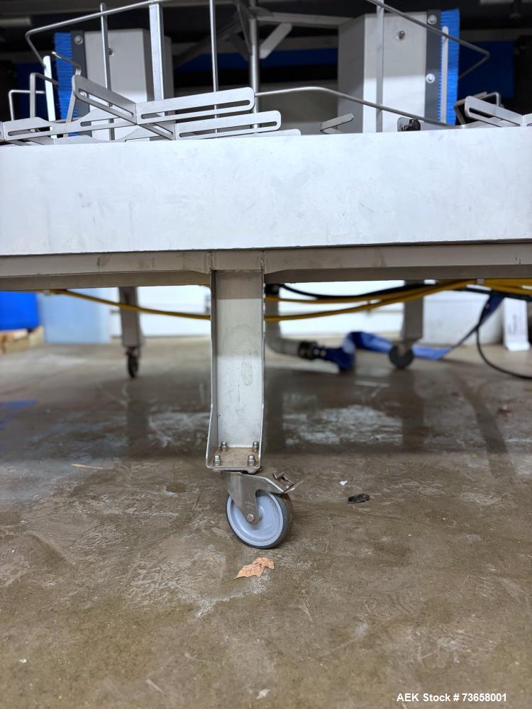 Used Unifortes UNI-BTC400.300 Carousel Tunnel Washer | Industrial Container Washing System