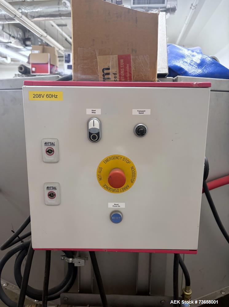 Used Unifortes UNI-BTC400.300 Carousel Tunnel Washer | Industrial Container Washing System