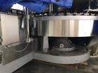 Used Bevcorp Crown Uni-Blend 45-12 Valve Bottle Filler. Speed 12 oz up to 400 bpm. 460 V, 60 Hz, 3 Phase. Glass explosion shields included. Reported to be reconditioned. Mfg. 2007