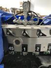 Used Bevcorp Crown Uni-Blend 45-12 Valve Bottle Filler. Speed 12 oz up to 400 bpm. 460 V, 60 Hz, 3 Phase. Glass explosion shields included. Reported to be reconditioned. Mfg. 2007