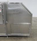 Used Bevco Model 510 Automatic Inline Bottle Gripper Rinser. Capable of speeds up to 500 containers per minute (depending on application). Container Size Range 1.5