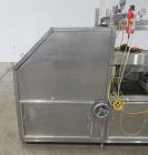 Used Bevco Model 510 Automatic Inline Bottle Gripper Rinser. Capable of speeds up to 500 containers per minute (depending on application). Container Size Range 1.5