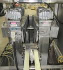 Used Bevco Model 510 Automatic Inline Bottle Gripper Rinser. Capable of speeds up to 500 containers per minute (depending on application). Container Size Range 1.5