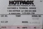 Used Heinicke/Hotpack Floor Glassware Washer, Model H-4100E. 316L stainless steel chamber, 29