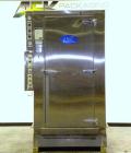 Used LVO Manufacturing Fully Automatic High Volume Pan and Rack Washer, Model RW1548G, Stainless Steel. Wash capacity 48 pans. Hinged front door. Wash area 31’’ wide x 42’’ deep x 77’’ high. Natural ...