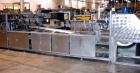 Used Bevco High Speed Bottle Washer, all stainless steel. Approximately 24' long, adjustable, with motor drives and electronics, approximately 5 hp, 230 volt. Serial #J1969. Machine footprint 276