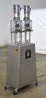 Used Dixie Twin Double Can Seamer, Model 25D-TWIN-AL. Capable of up to 30 cans per minute. Adaptable for closing containers from 2