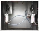 Used Dixie Twin Double Can Seamer, Model 25D-TWIN-AL. Capable of up to 30 cans per minute. Adaptable for closing containers from 2