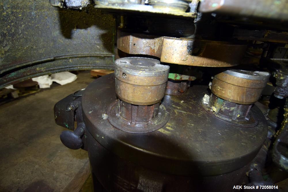 Used American Can (4) Head Can Closing Machine, Model 458-4DS