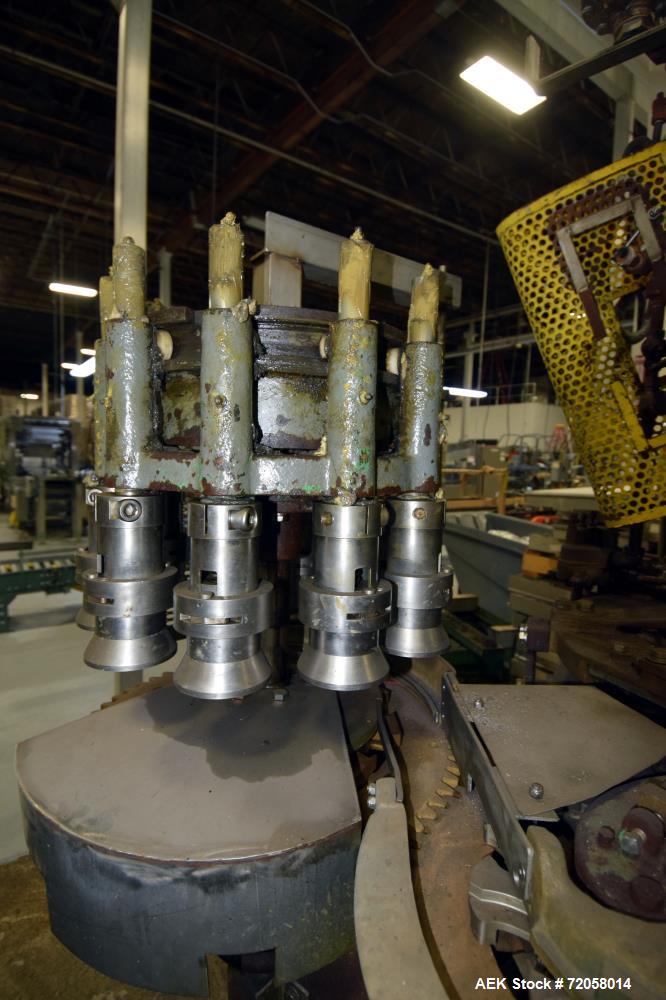 Used American Can (4) Head Can Closing Machine, Model 458-4DS