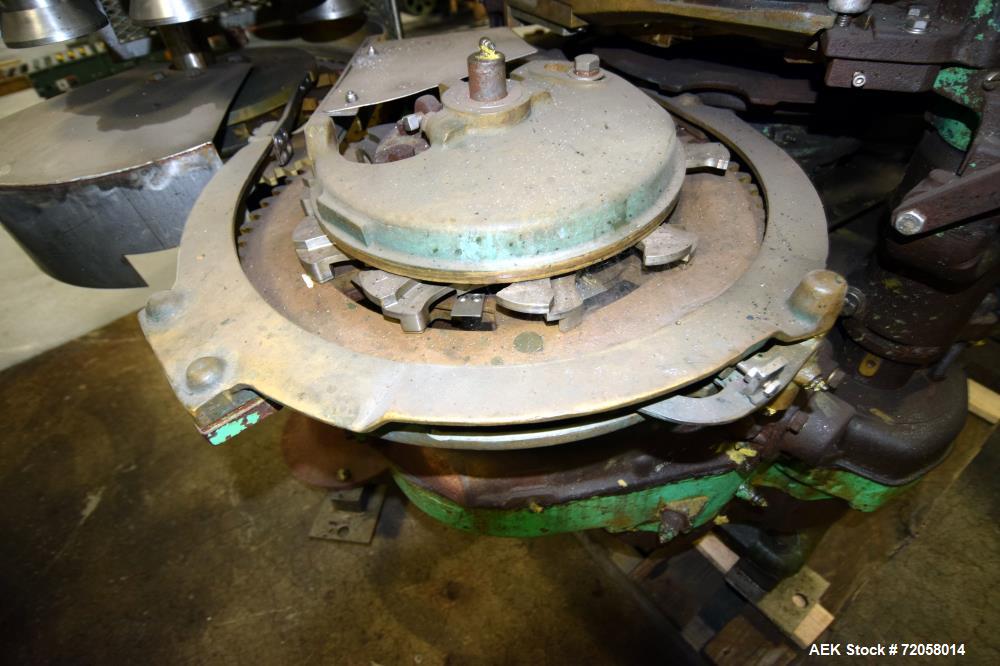Used American Can (4) Head Can Closing Machine, Model 458-4DS