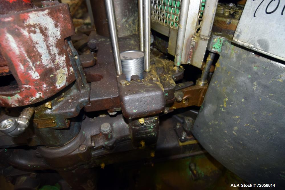 Used American Can (4) Head Can Closing Machine, Model 458-4DS