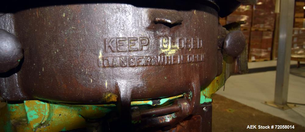 Used American Can (4) Head Can Closing Machine, Model 458-4DS