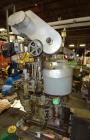 Used American Can (4) Head Can Closing Machine, Model 458-4DS. Set up for 300x407 cans, disc infeed with spring loaded topper, turret & outer rail steam flow, 211-307 seaming heads, disc discharge.