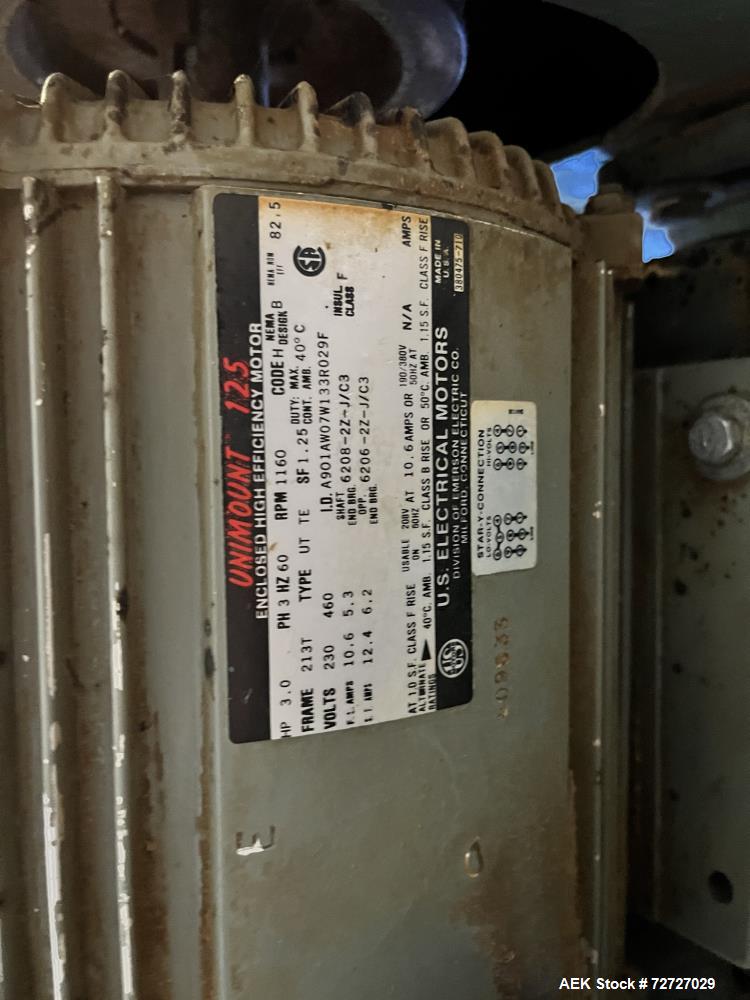Used Canco Model 8 Rotary Can Seamer – 10 to 40 CPM, #10 Can Setup