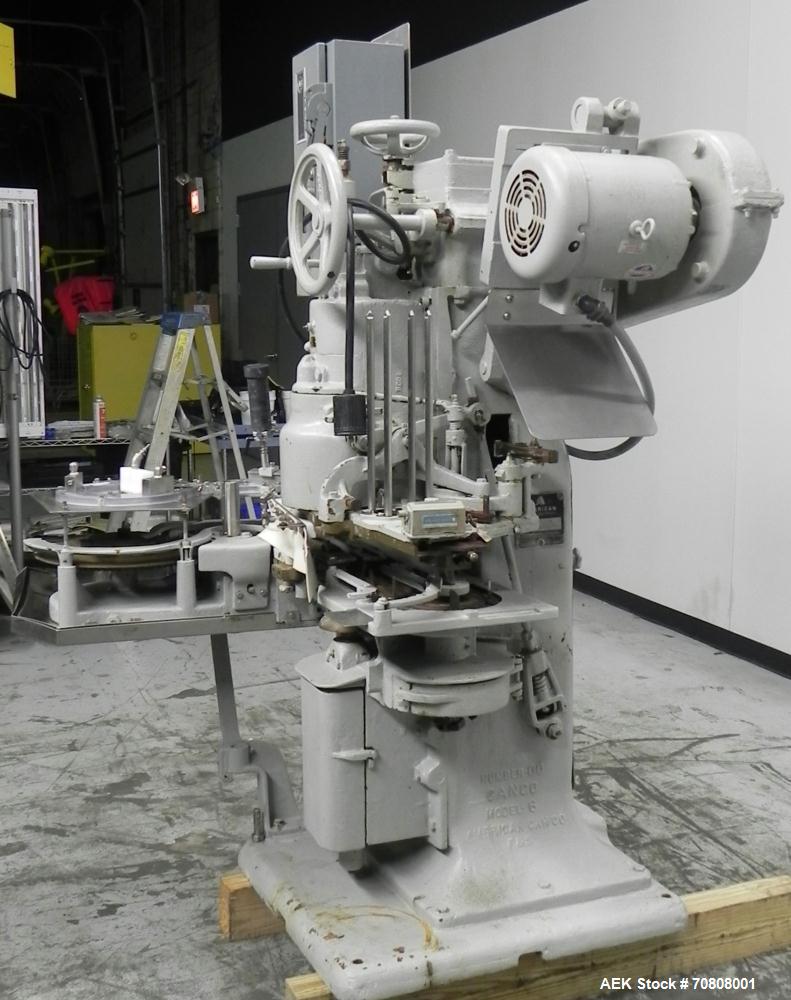 Used Canco (American Can) Can Seamer, Model 6 or 422-IE-00