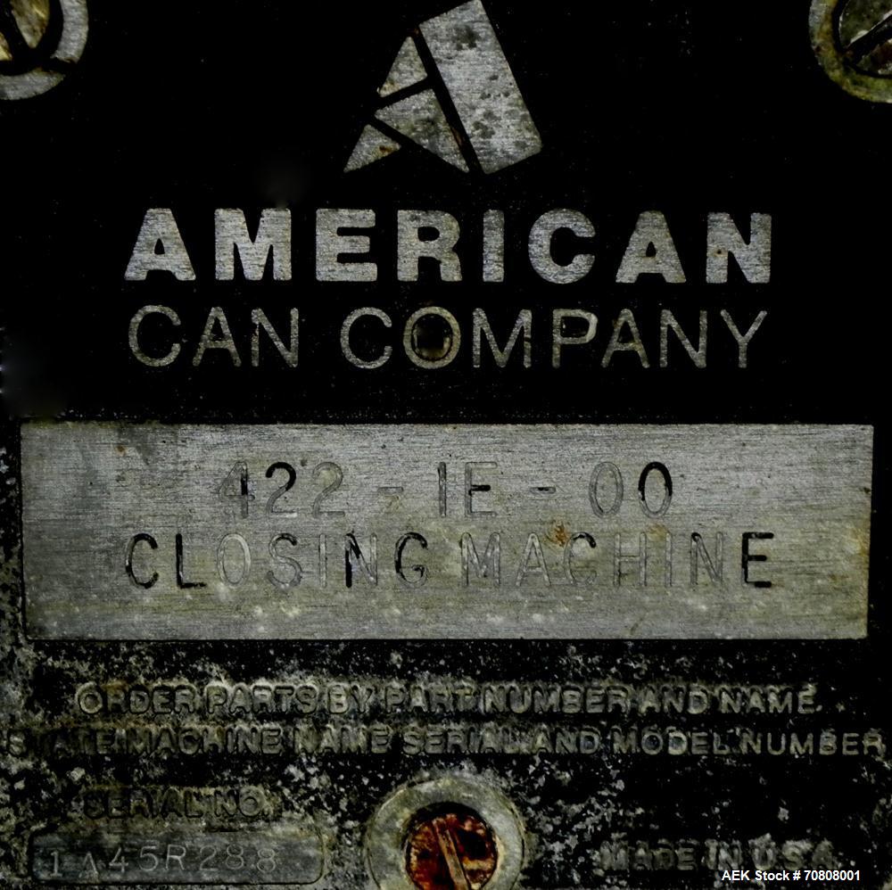 Used Canco (American Can) Can Seamer, Model 6 or 422-IE-00