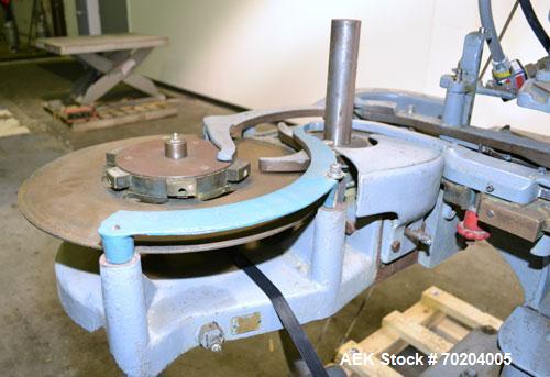 Used Canco Model 06 Automatic Can Seamer. Machine is capable of speeds up to 50 cans per minute. Can size range: (Diameter) 200 to 404, (Height) 2-1/2" to 5-1/4". Currently set up on 401 diameter can...