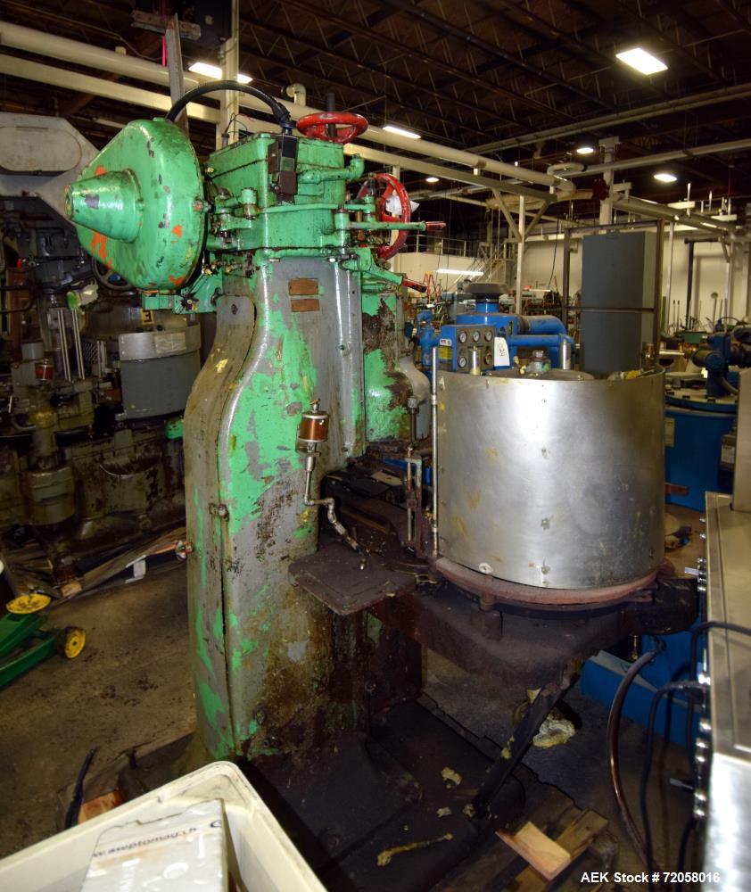 Used American Can Single Head Can Closing Machine, Model 08SF