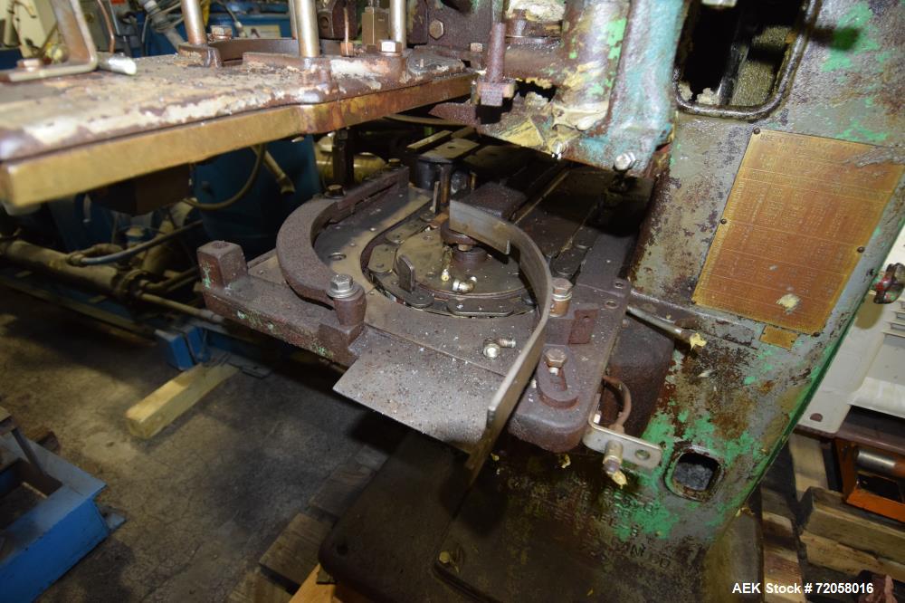 Used American Can Single Head Can Closing Machine, Model 08SF