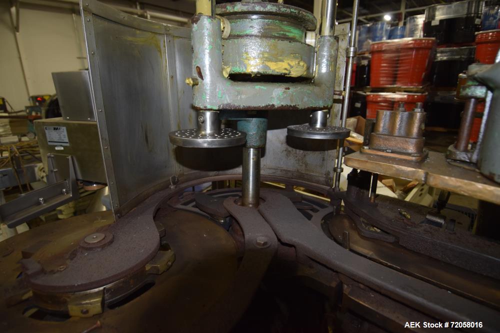 Used American Can Single Head Can Closing Machine, Model 08SF