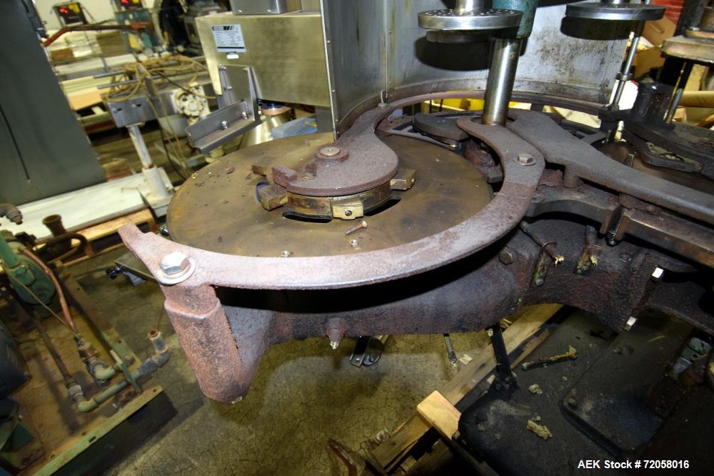 Used American Can Single Head Can Closing Machine, Model 08SF