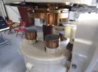 Used-Sutthiphong Engineering Can Seamer, Model C400. (4) Seaming heads, lid magazine, infeed conveyor. Serial# STP298, rebui...