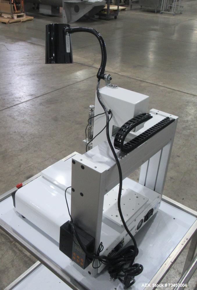 Used Schaefer Technologies RoboFill RF300 Liquid Filler. Serial# 3004435N. 110/220 Volt. Built 2020.