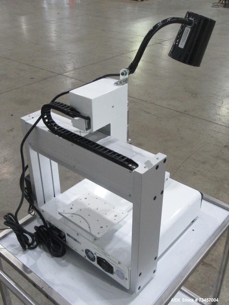 Used Schaefer Technologies RoboFill RF300 Liquid Filler. Serial# 3004435N. 110/220 Volt. Built 2020.