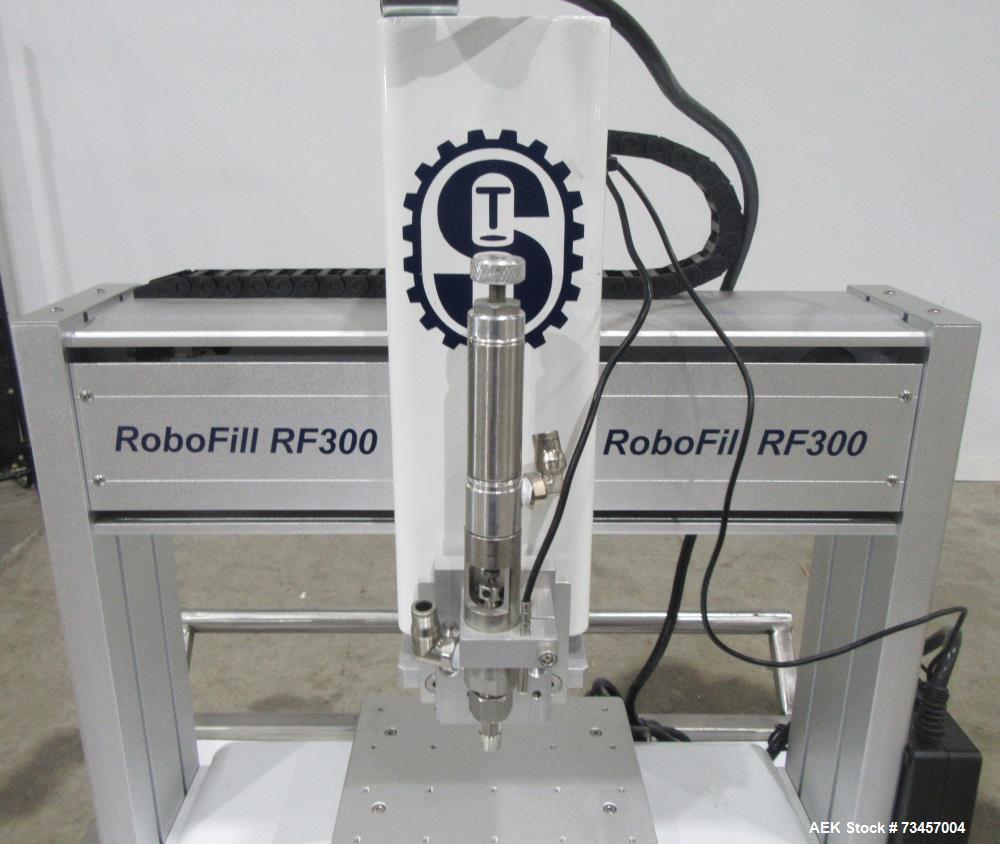 Used Schaefer Technologies RoboFill RF300 Liquid Filler. Serial# 3004435N. 110/220 Volt. Built 2020.