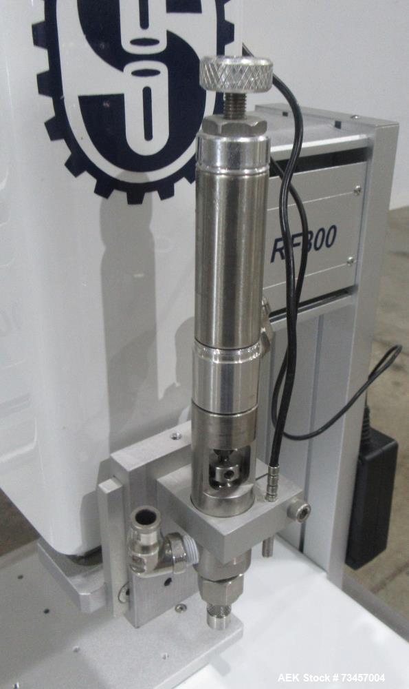Used Schaefer Technologies RoboFill RF300 Liquid Filler. Serial# 3004435N. 110/220 Volt. Built 2020.