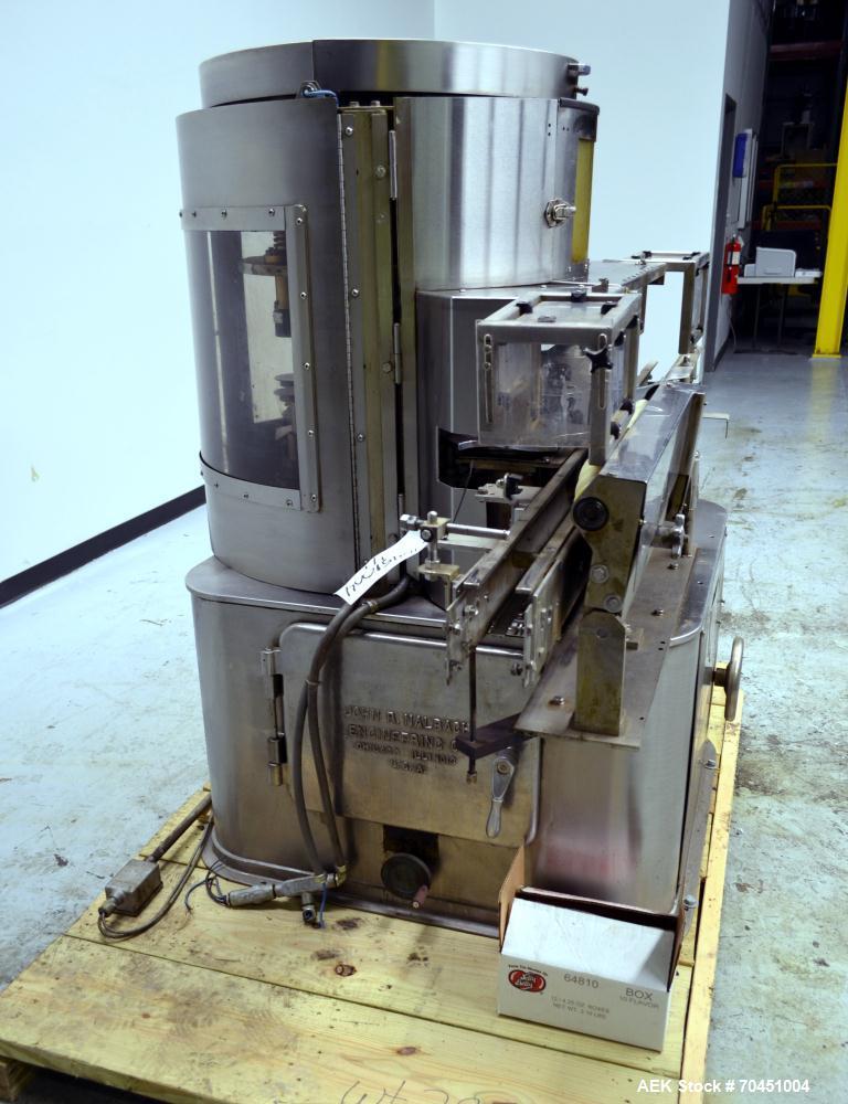 Used Nalbach Model 8 HBC 8-Head Rotary Cap Crimper