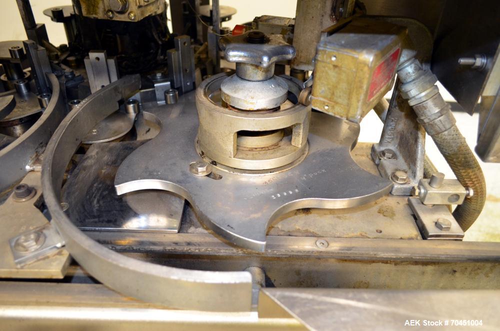 Used Nalbach Model 8 HBC 8-Head Rotary Cap Crimper