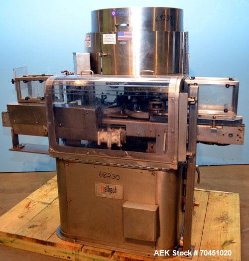 Used Nalbach Model 8 H.V.C. 8-Head Rotary Cap Crimper