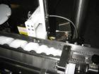 Used Genesis (West Packaging) Model RW-600LH Crimp Capper. Machine is capable of speeds up to 600 vials per minute. GMP design, gravity feed cap hopper. Vial size range: diameter 0.5-2.25