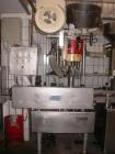 Used Alcoa 4 Head Capper. Used for MCA 28 and Stelvin 30/60 caps. Has change parts for 31.5 mm. Last used on wine bottles. 3/50/380v