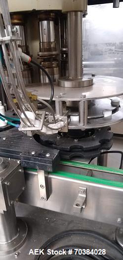 Used Biner Elison 8 Head Rotary Chuck Capper Set