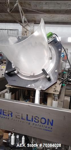 Used Biner Elison 8 Head Rotary Chuck Capper Set