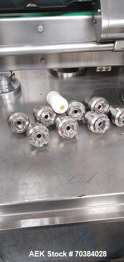 Used Biner Elison 8 Head Rotary Chuck Capper Set