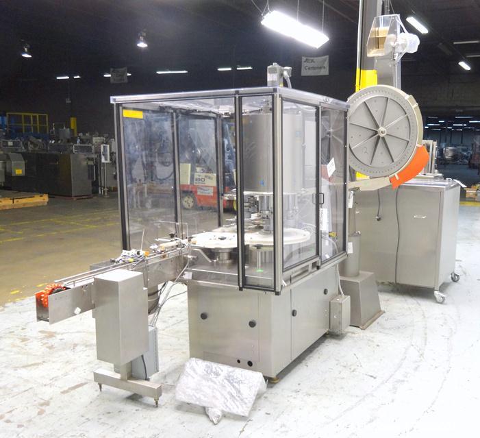 Used Stolberger Model CP 15-6 Rotary Chuck Capper