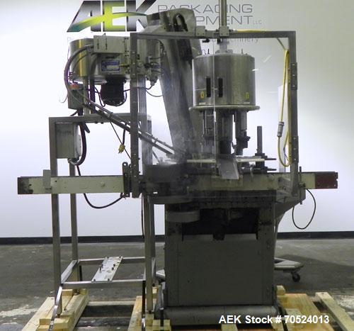 Used Consolidated Capem C4F Rotary Chuck Capper 